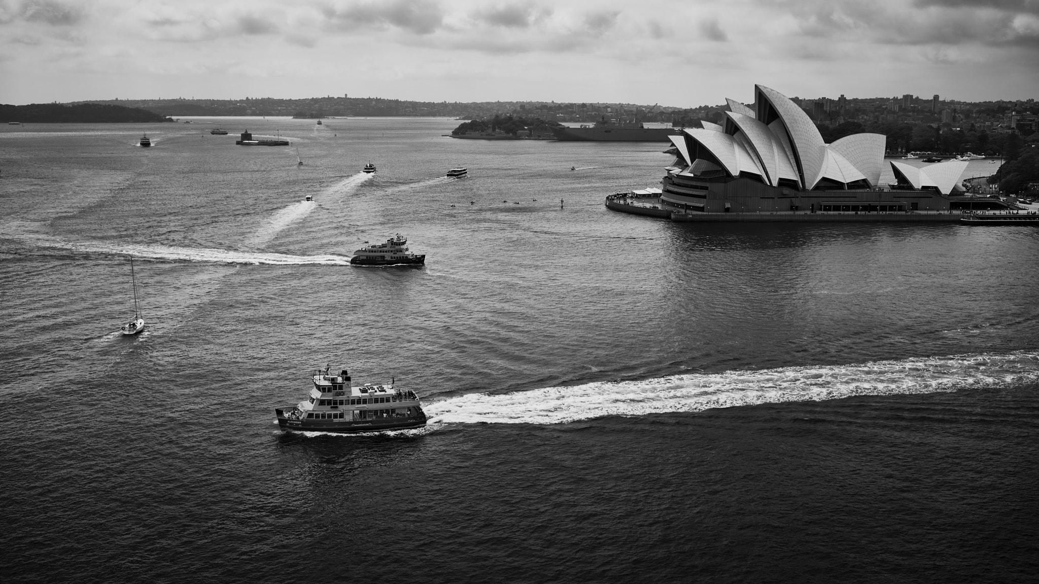 Sony a7R II sample photo. Sydney harbour photography