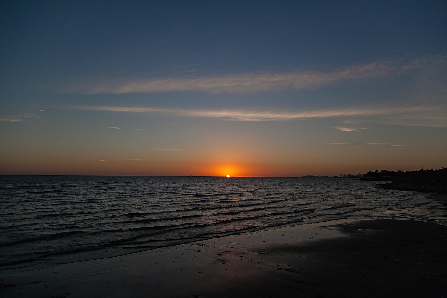Canon EOS-1Ds Mark II sample photo. Horizon peace photography