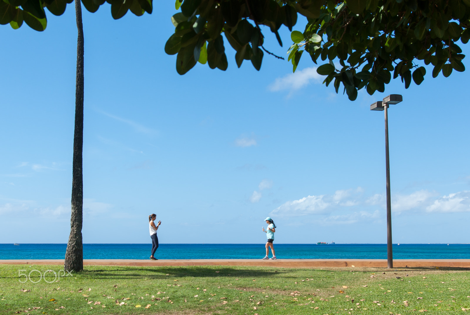 Pentax K10D sample photo. Time passes slowly with the ocean photography