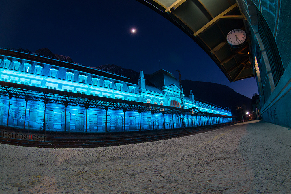 Canon EF 35-80mm f/4-5.6 sample photo. Estación de canfranc, aragón, españa photography