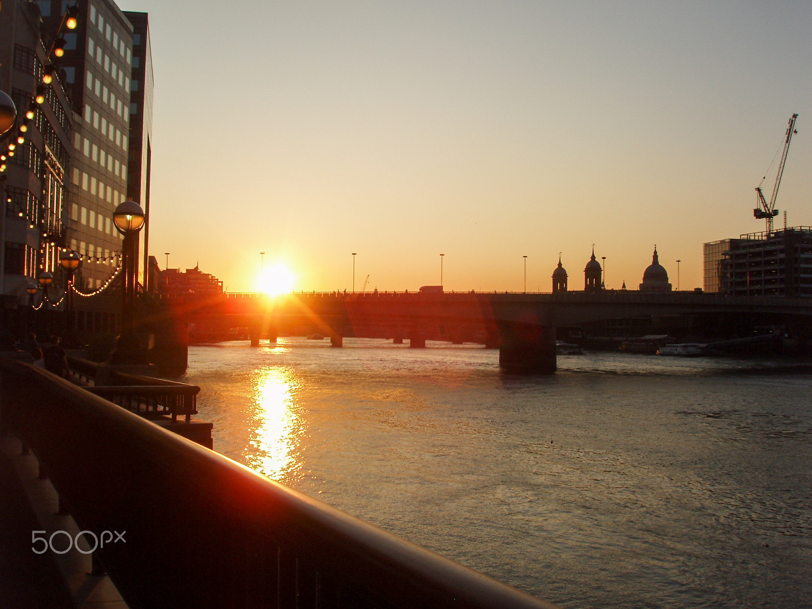 Olympus X-3,C-60Z sample photo. Sunset in london along the thames with a bridge photography