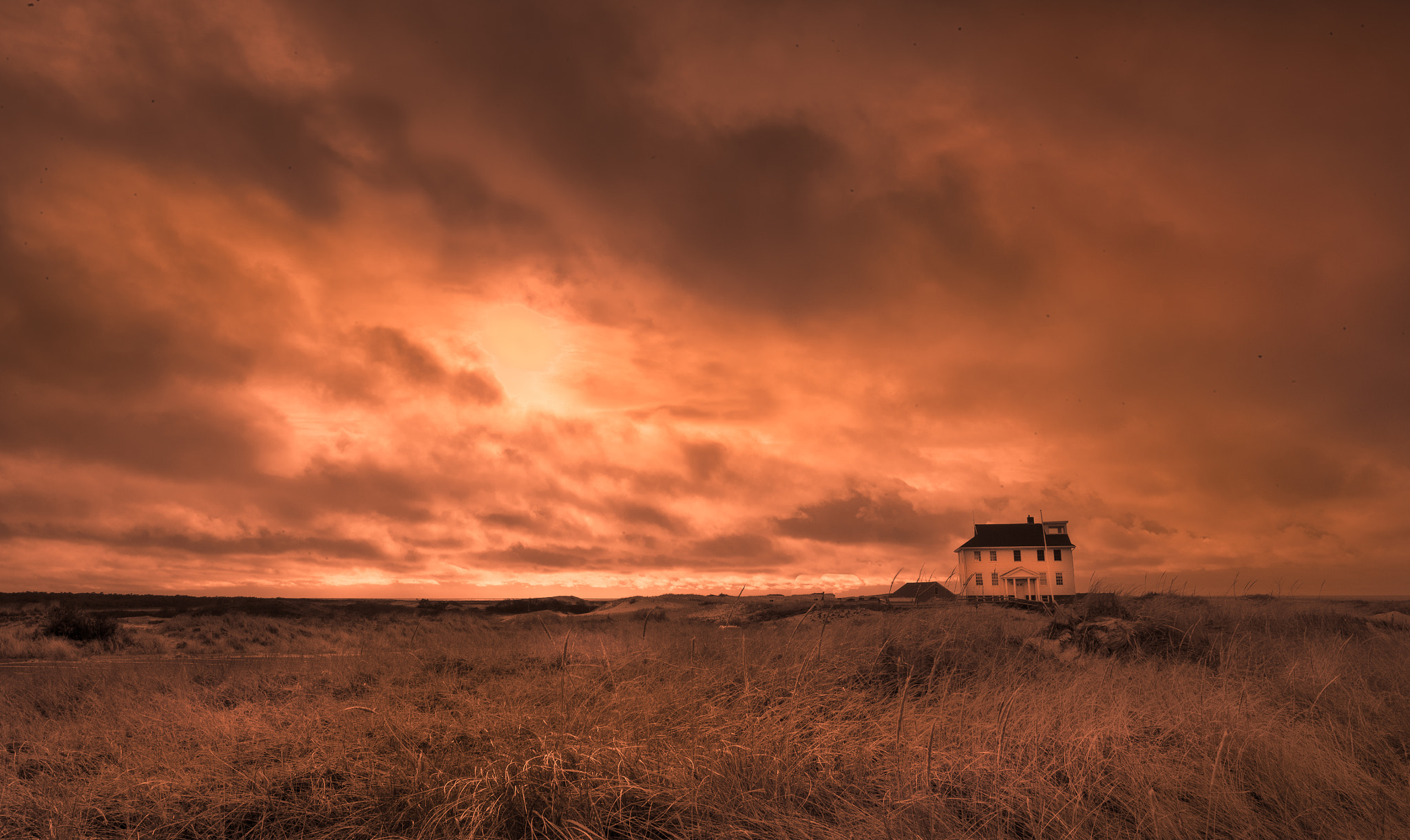 Leica M9 + Leica Tri-Elmar-M 16-18-21mm F4 ASPH sample photo. Provincetown beach house photography