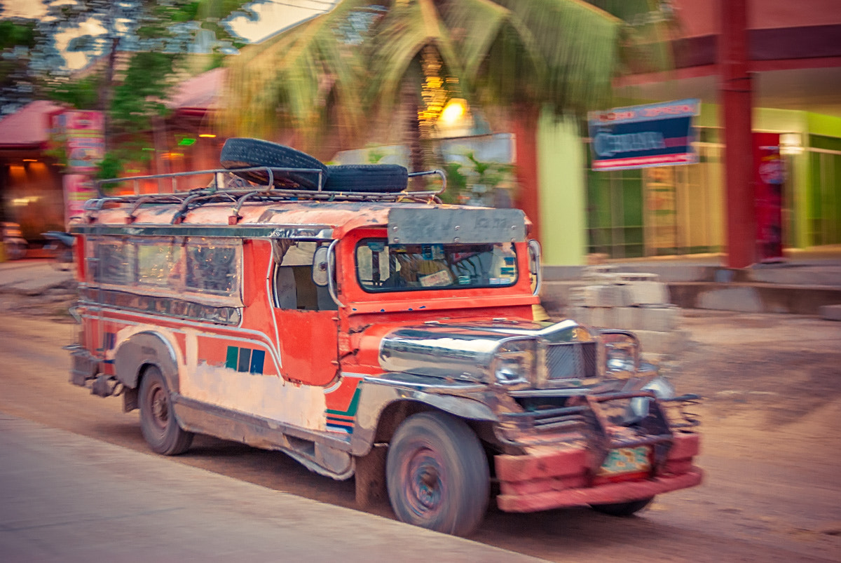 Nikon D80 sample photo. Philippine bus... photography