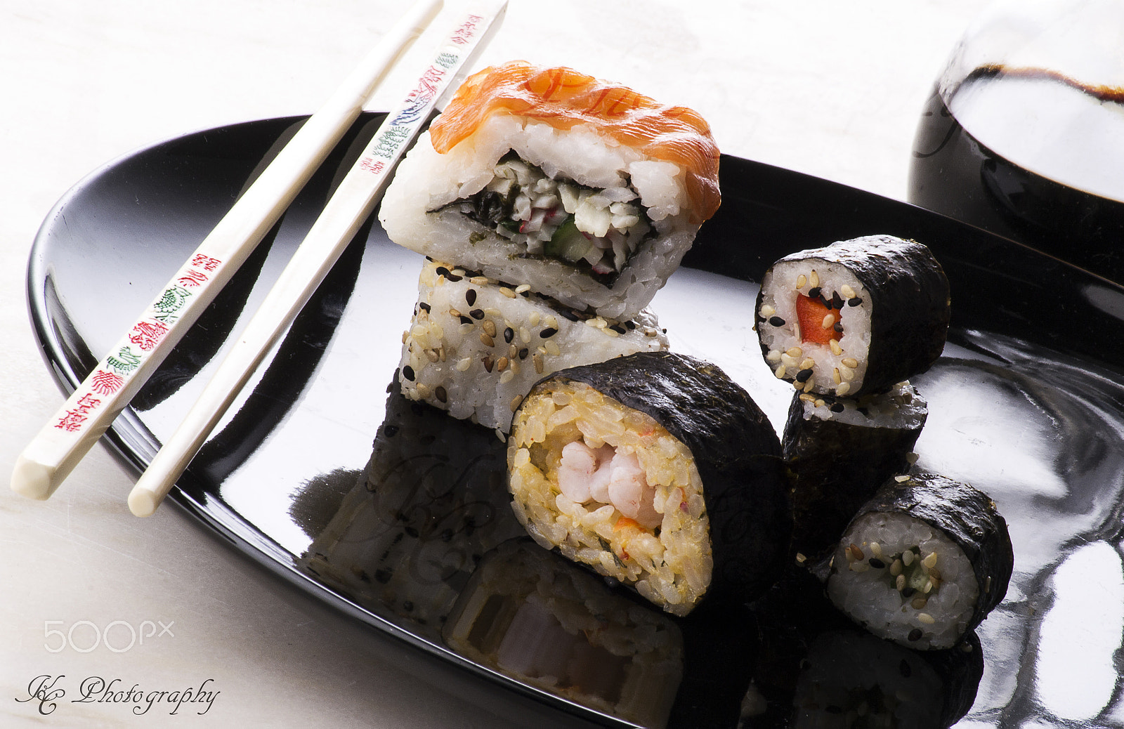 Nikon D3100 sample photo. Sushi photography