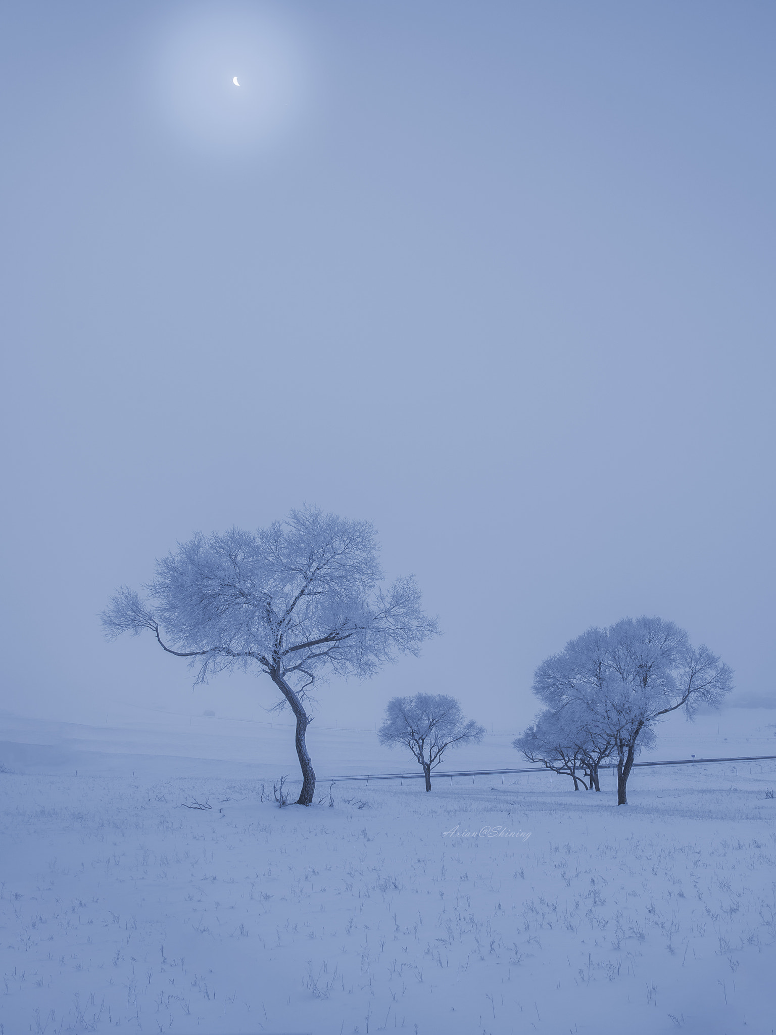 Nikon D810 + Nikon AF-S Nikkor 17-35mm F2.8D ED-IF sample photo. Moonlight photography