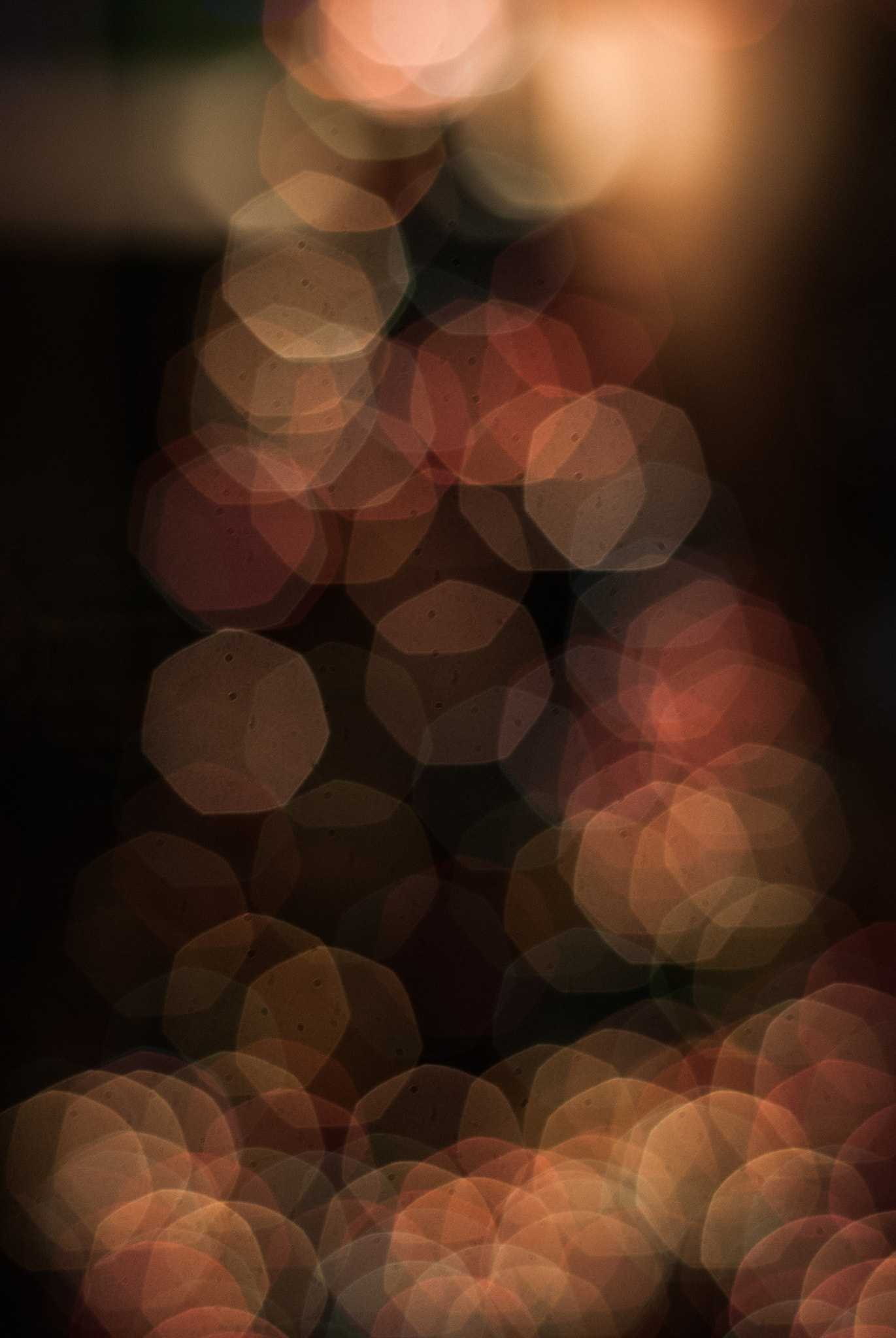 Nikon D60 sample photo. Bokeh of lights on a christmas tree photography