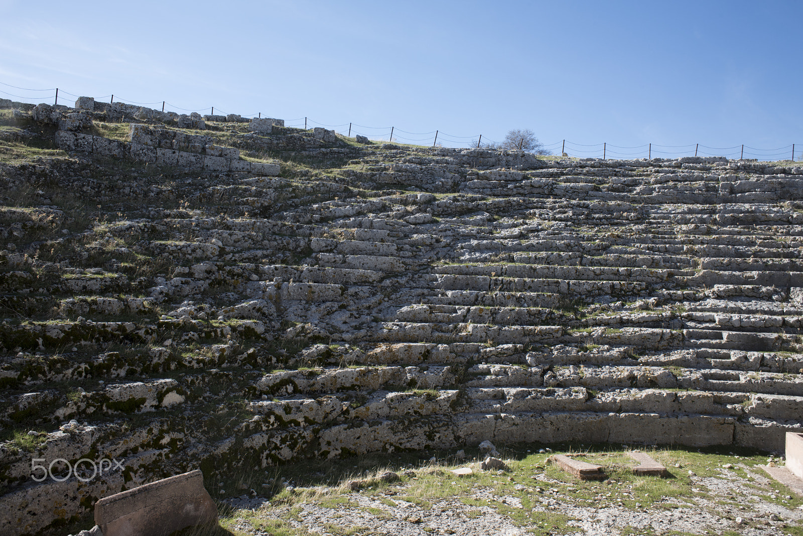 Nikon D810 + Nikon AF Nikkor 28mm F2.8D sample photo. Acinipo teatro ronda, spain. photography