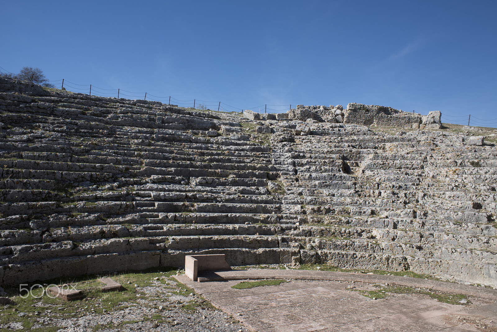 Nikon D810 + Nikon AF Nikkor 28mm F2.8D sample photo. Acinipo teatro ronda, spain. photography