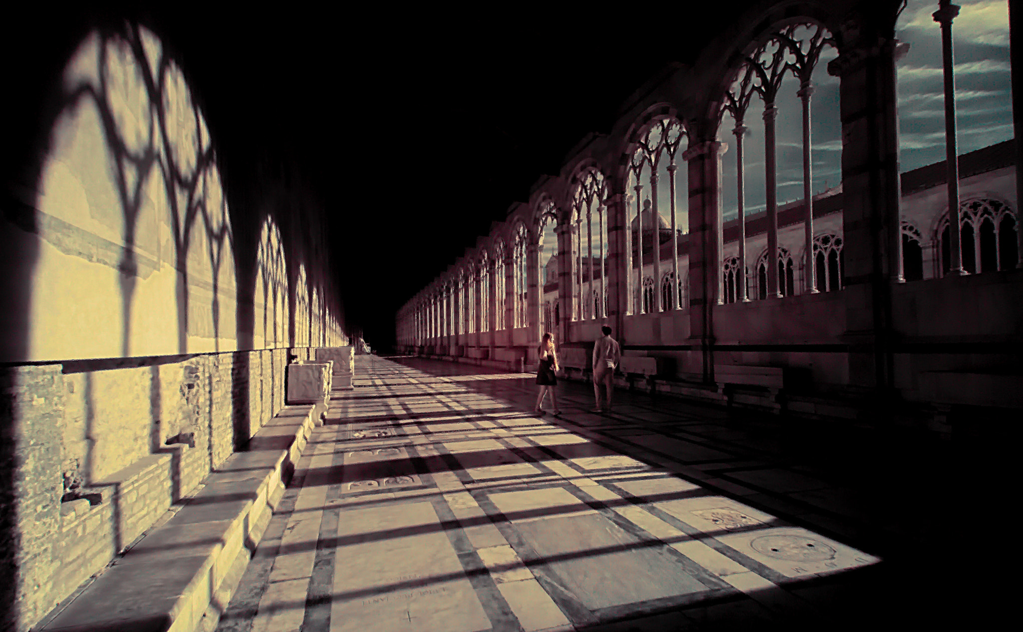 Nikon D80 sample photo. Medieval ir light photography