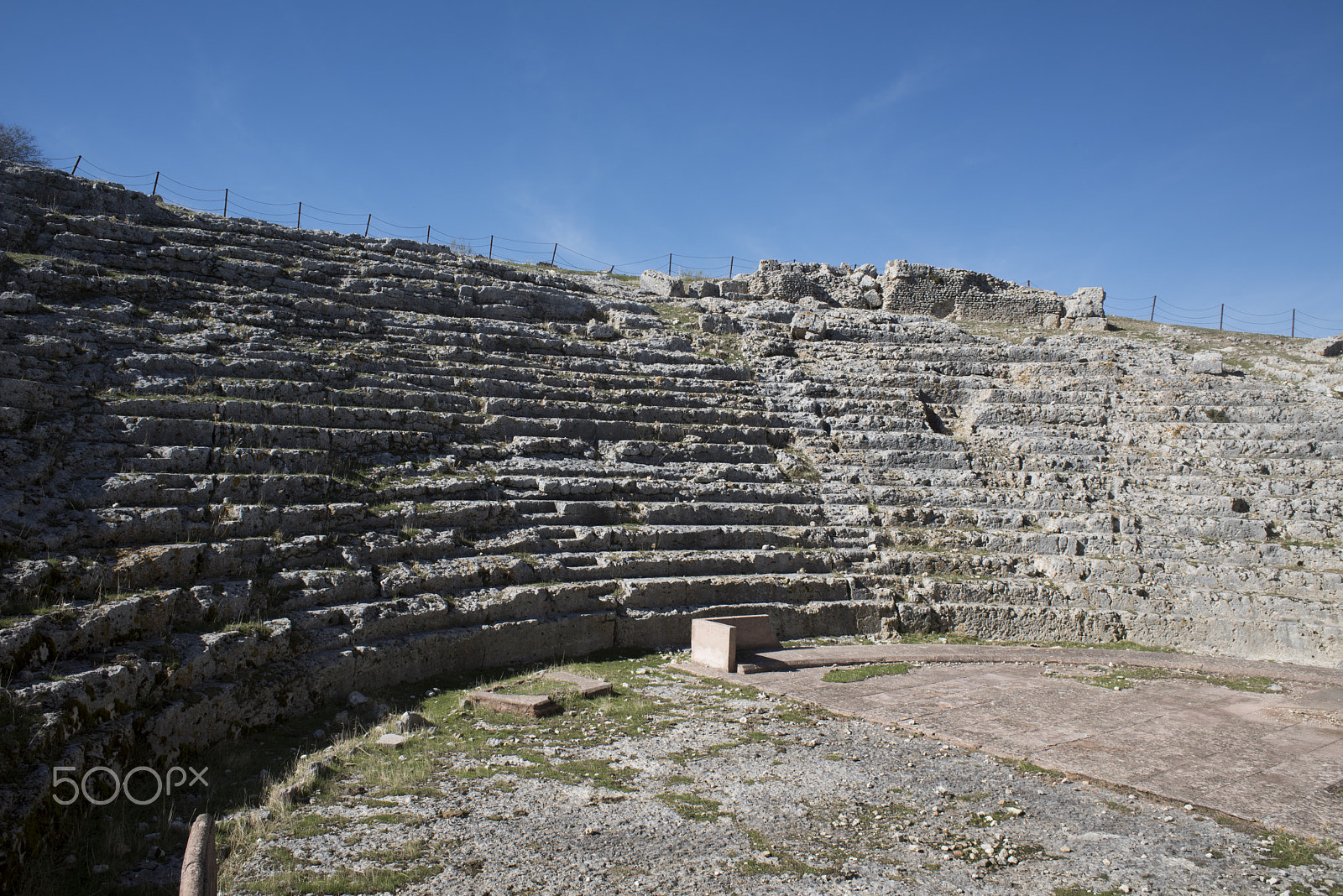 Nikon D810 + Nikon AF Nikkor 28mm F2.8D sample photo. Acinipo teatro ronda, spain. photography