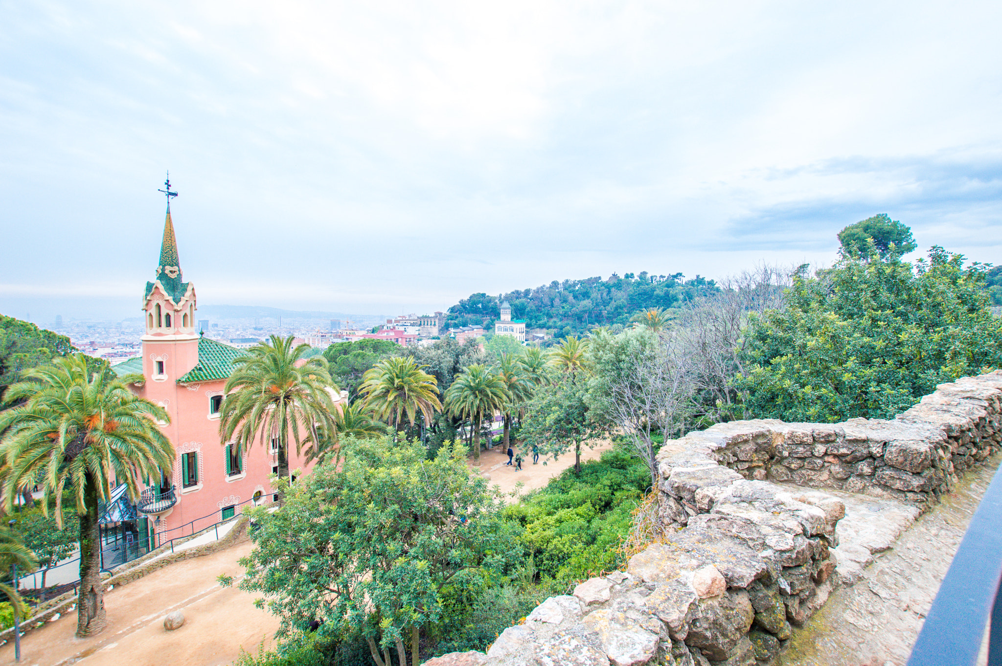 Sigma 10-20mm F3.5 EX DC HSM sample photo. Park güell photography