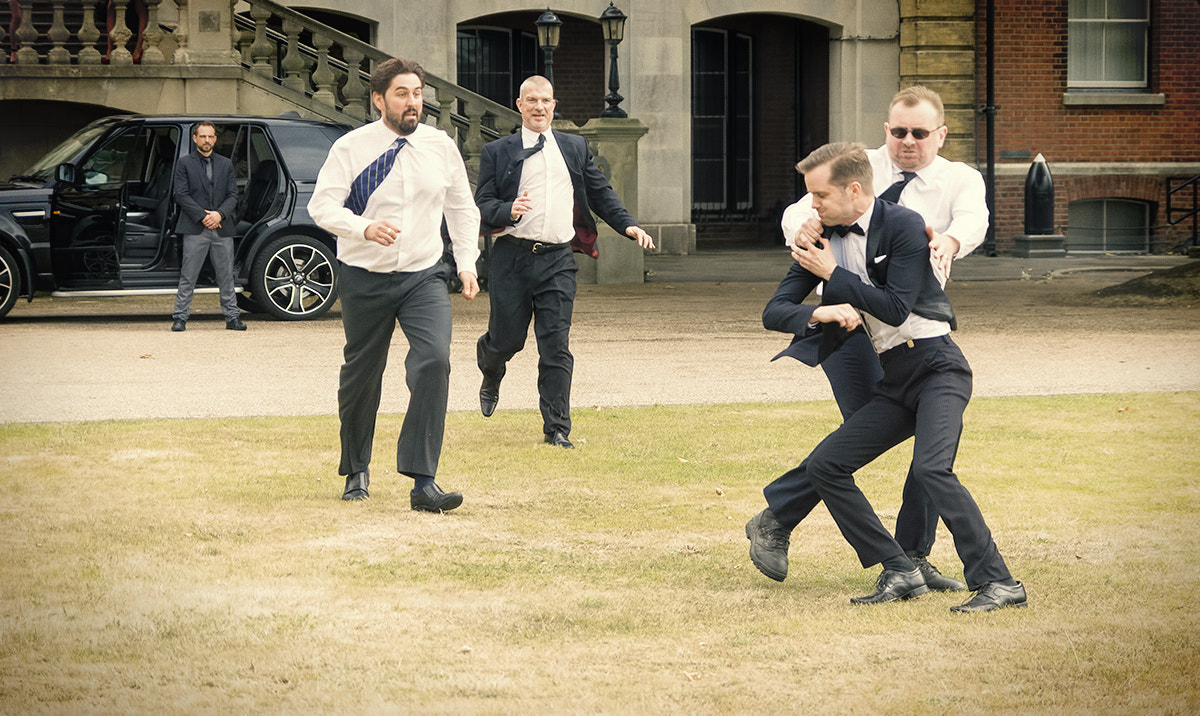 Sony SLT-A65 (SLT-A65V) sample photo. James bond fight photography