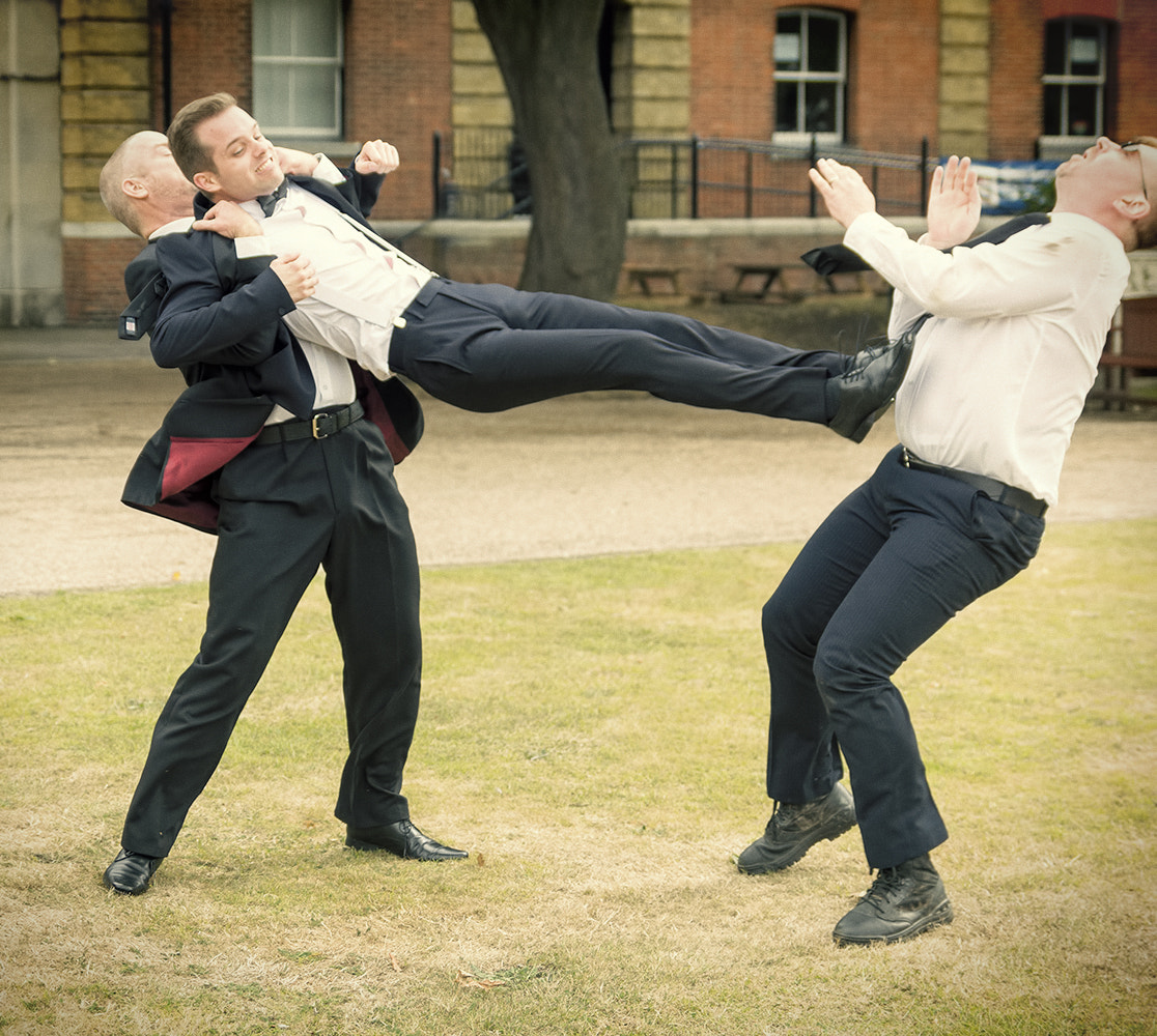 Sony SLT-A65 (SLT-A65V) sample photo. James bond fight photography