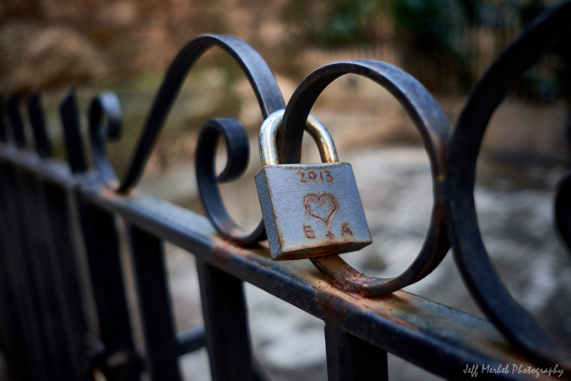 Fujifilm X-T10 sample photo. Love is a padlock photography