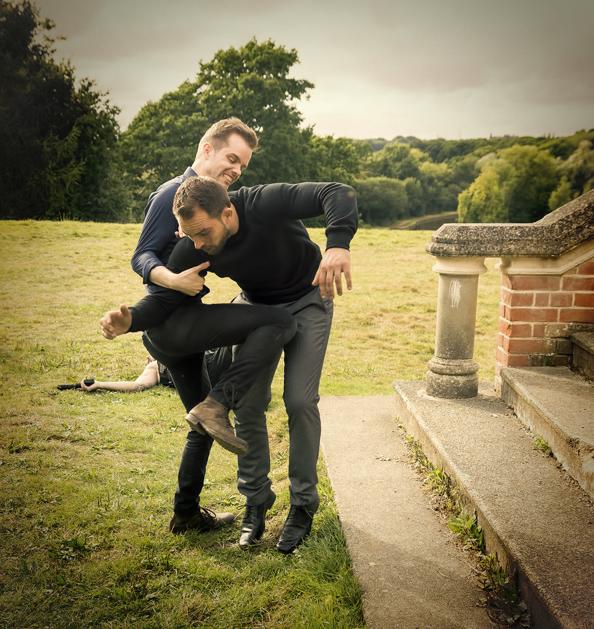 Sony SLT-A65 (SLT-A65V) sample photo. James bond fight photography