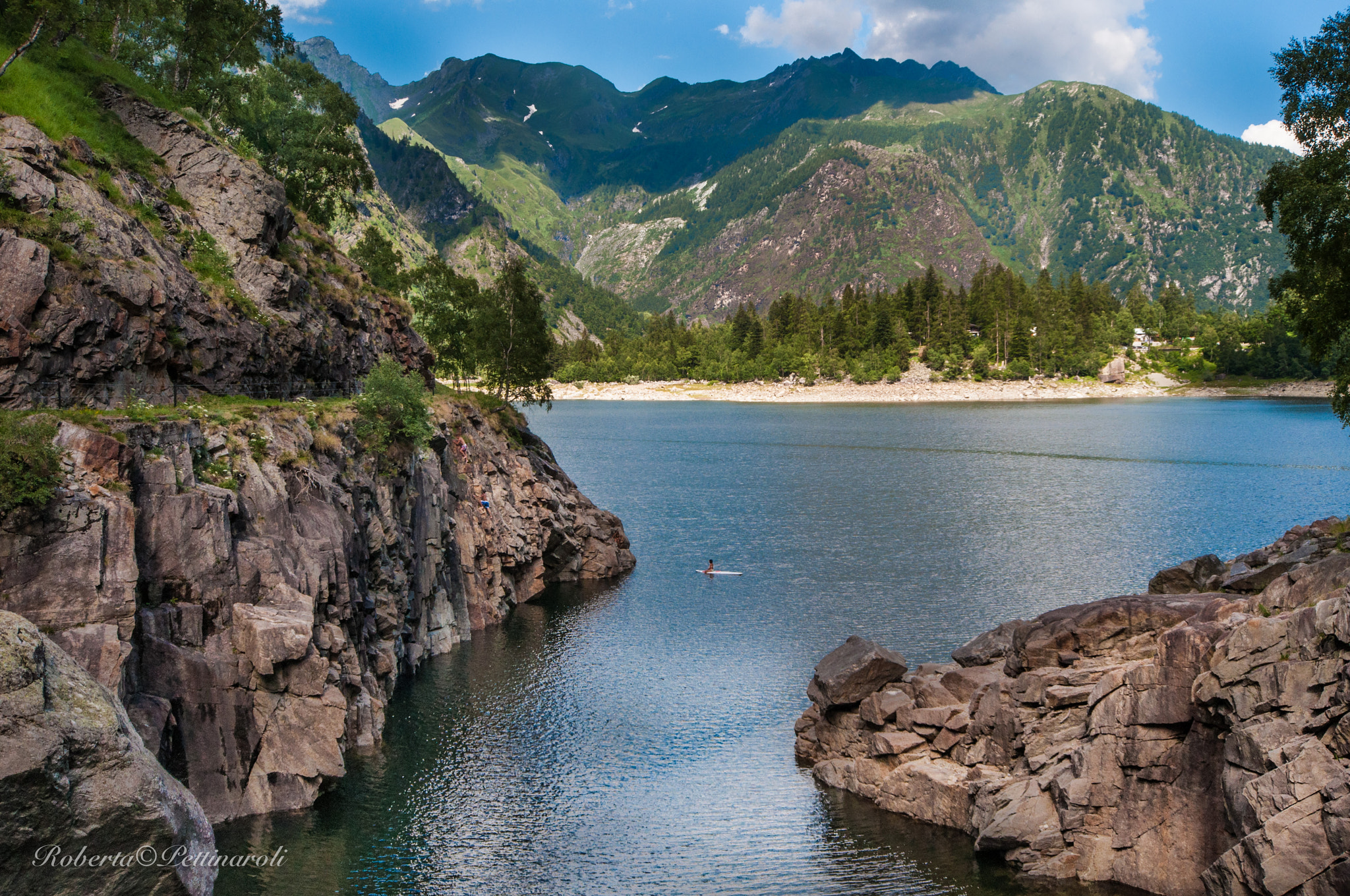 Nikon D5000 sample photo. Lago di antrona photography