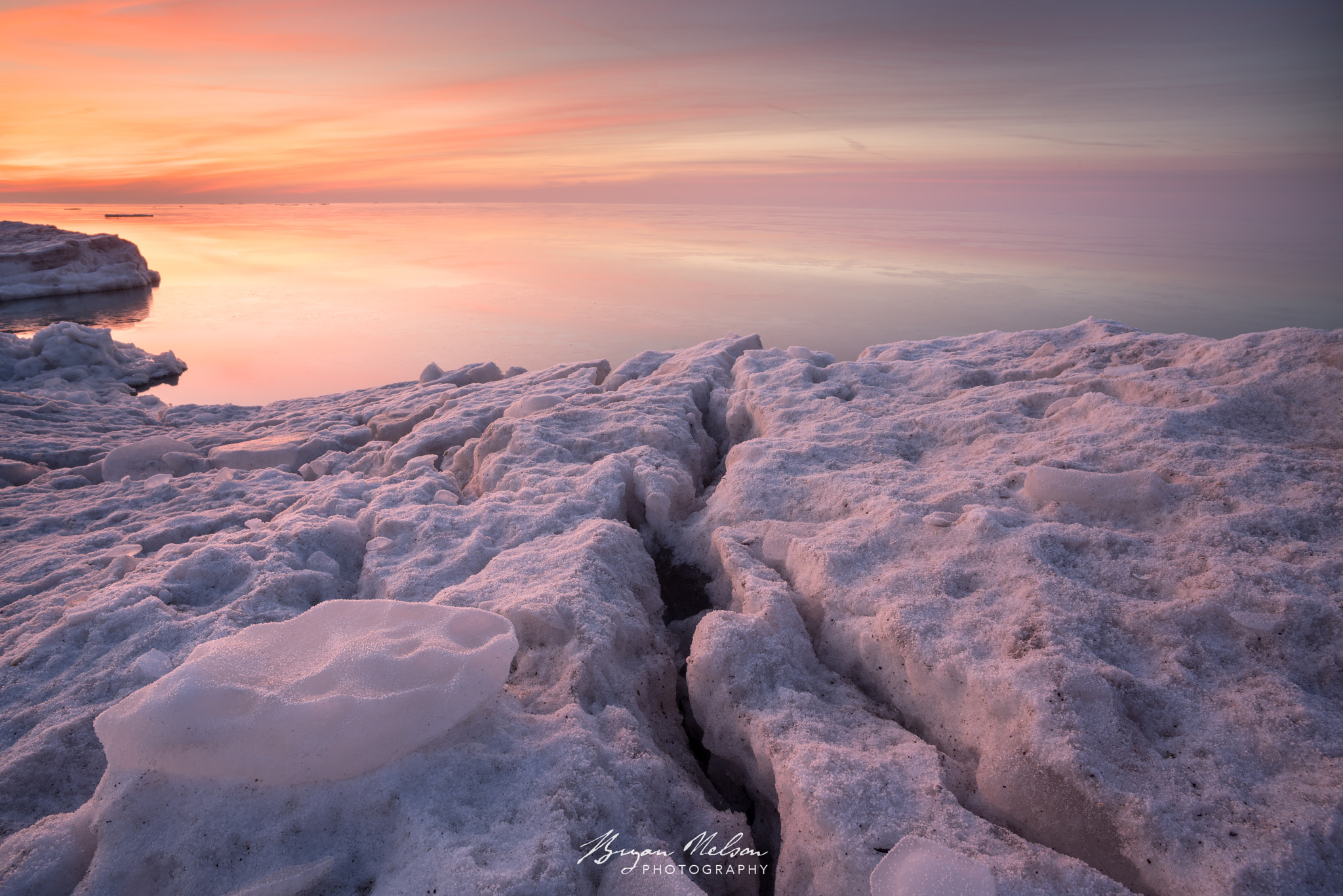 Sony a7R II + Sony 20mm F2.8 sample photo. Winter sunrise photography