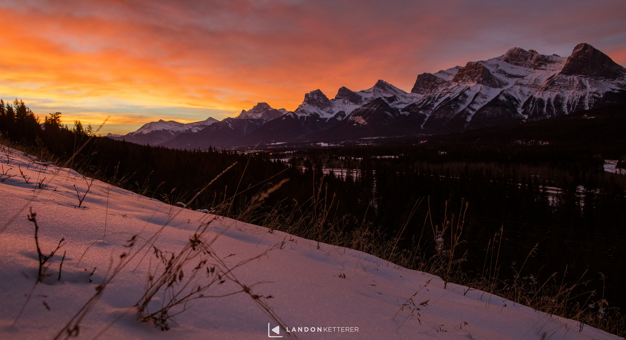 Canon EOS 5DS + Canon EF 24mm F1.4L II USM sample photo. Harvie heights sunrise ii photography