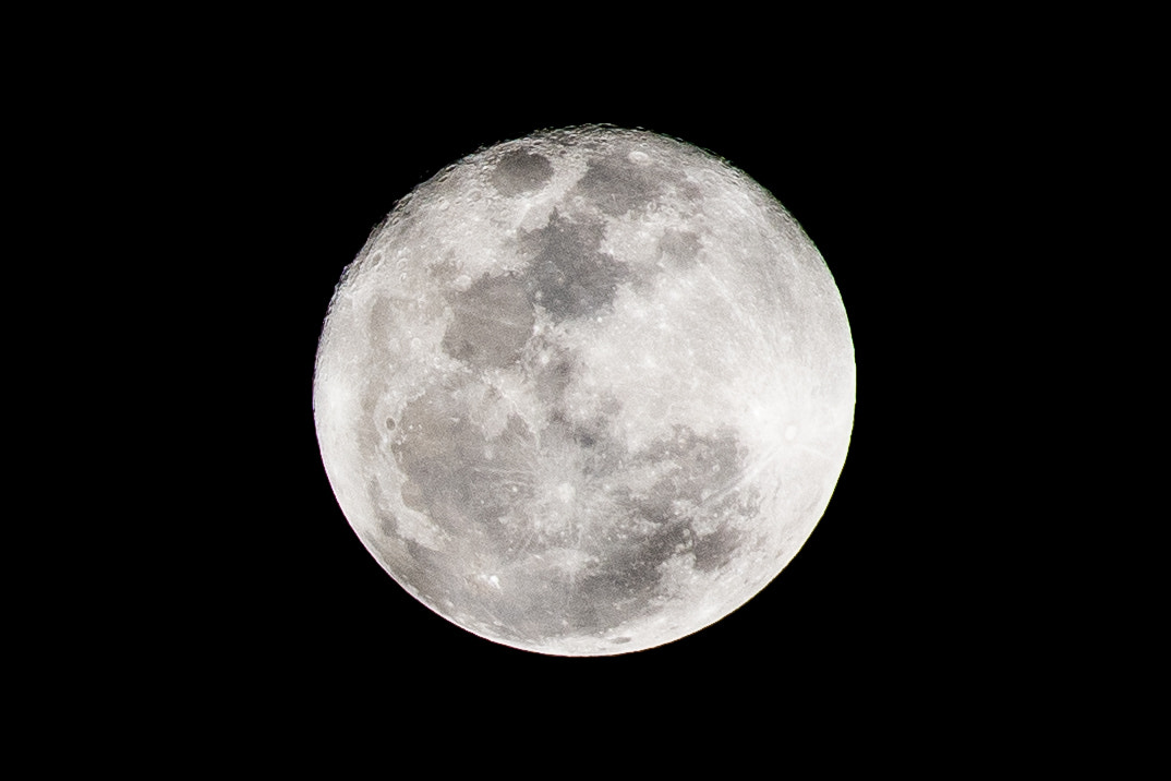 Nikon D7200 sample photo. Full moon photography