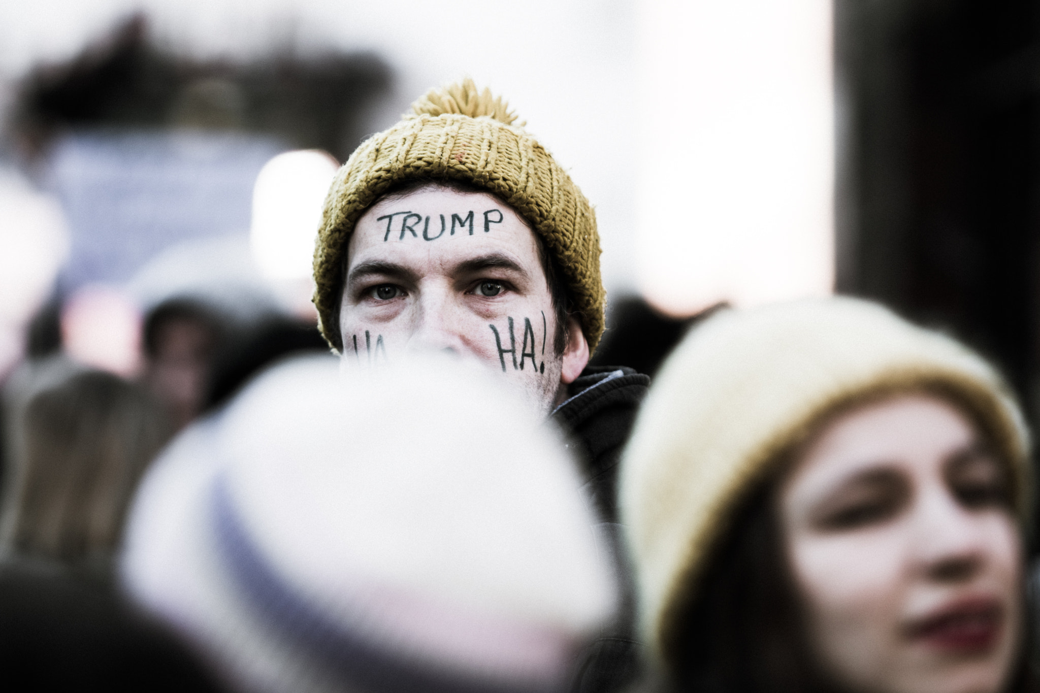 Canon EF 70-200mm F2.8L USM sample photo. Trump haha photography