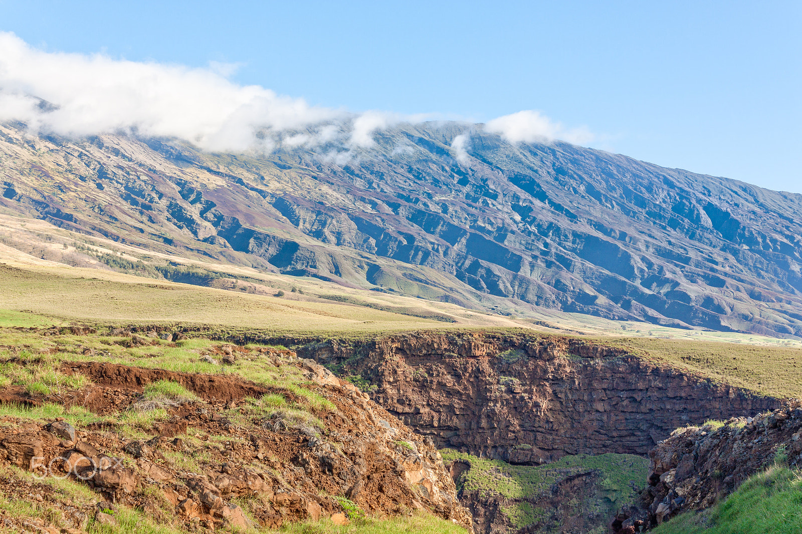 Canon EF-S 18-55mm F3.5-5.6 IS sample photo. Haleakala volcano from the hana highway maui photography