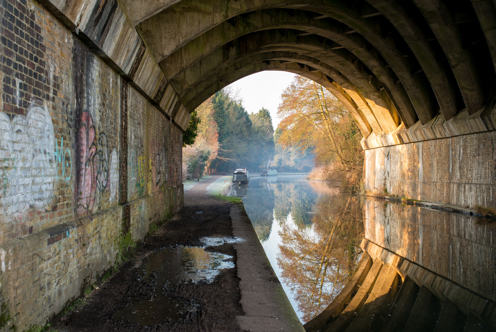 Nikon D800E + Sigma 35mm F1.4 DG HSM Art sample photo. Graffiti tunnel 147b photography