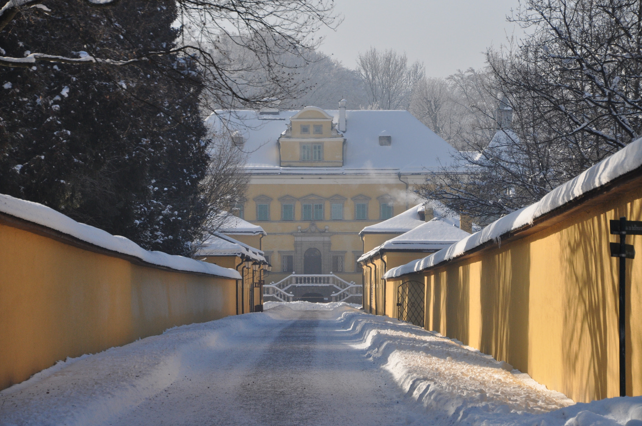 Nikon D5000 sample photo. Schloss hellbrunn photography