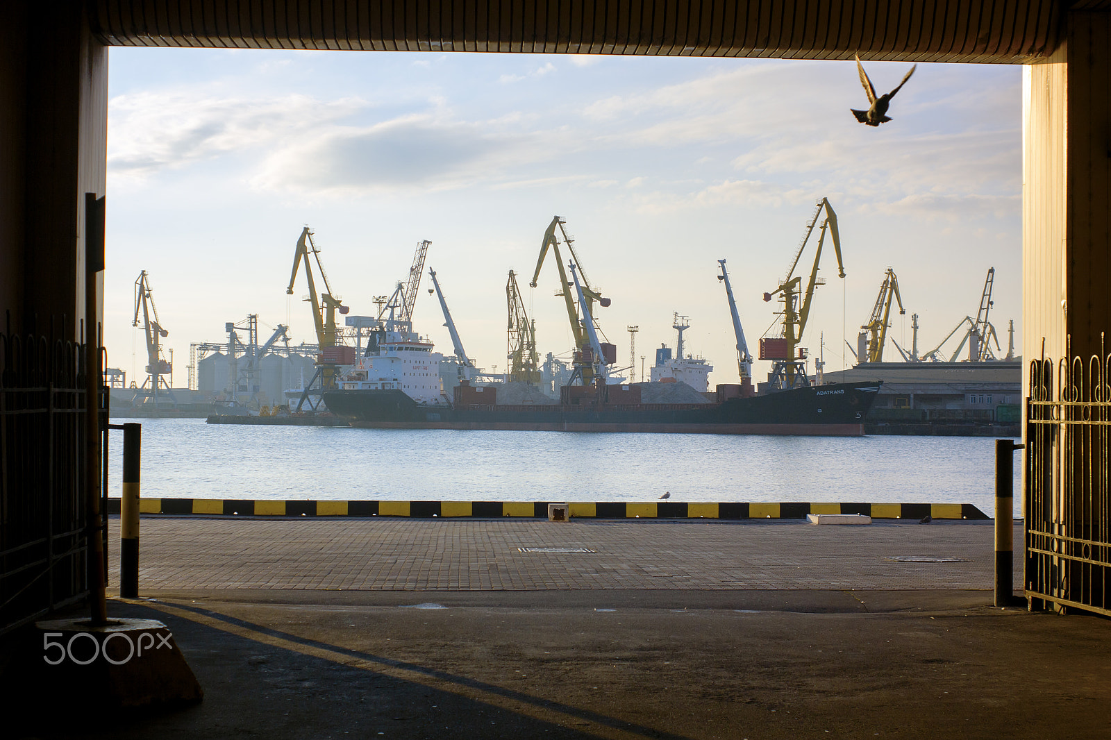 Canon EF 35-80mm f/4-5.6 sample photo. Одесский порт | port of odessa photography