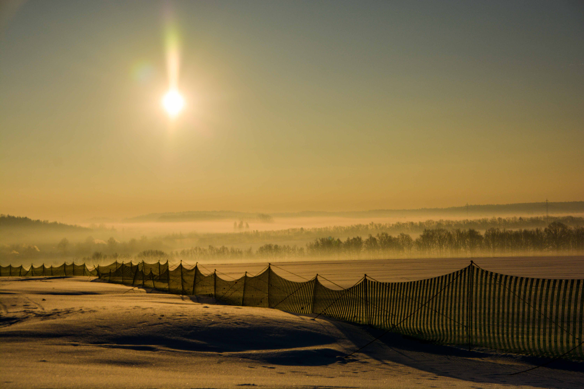 Sigma 18-250mm F3.5-6.3 DC OS HSM sample photo. A cold morning photography