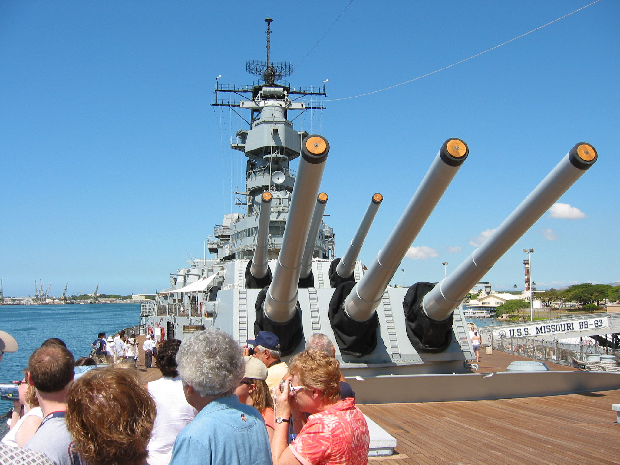 Canon POWERSHOT S30 sample photo. Uss missouri photography