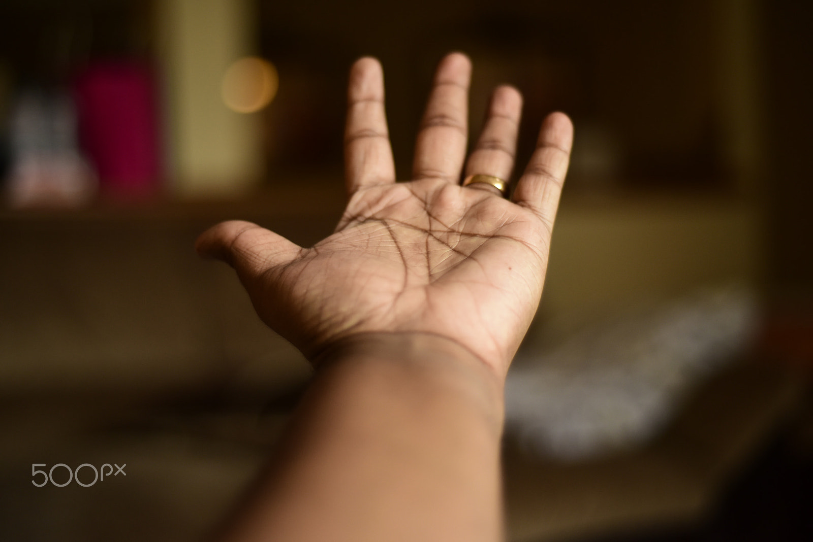 Manual Lens No CPU sample photo. Hand into the dark! photography