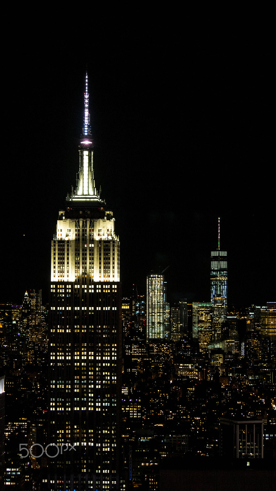 Olympus OM-D E-M5 sample photo. View from rockfeller center photography