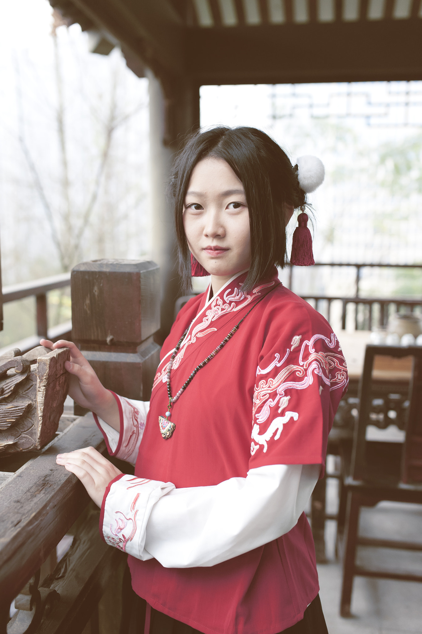 Nikon D3 + Sigma 35mm F1.4 DG HSM Art sample photo. The han-style clothes photography