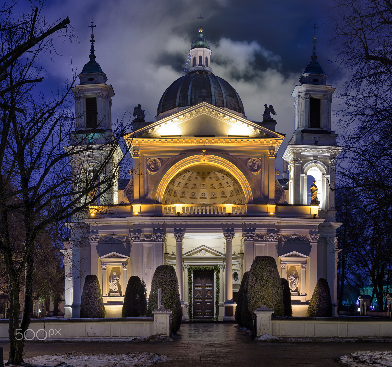 Nikon D7200 + Tamron SP 35mm F1.8 Di VC USD sample photo. Kościół św. anny w wilanowie  photography
