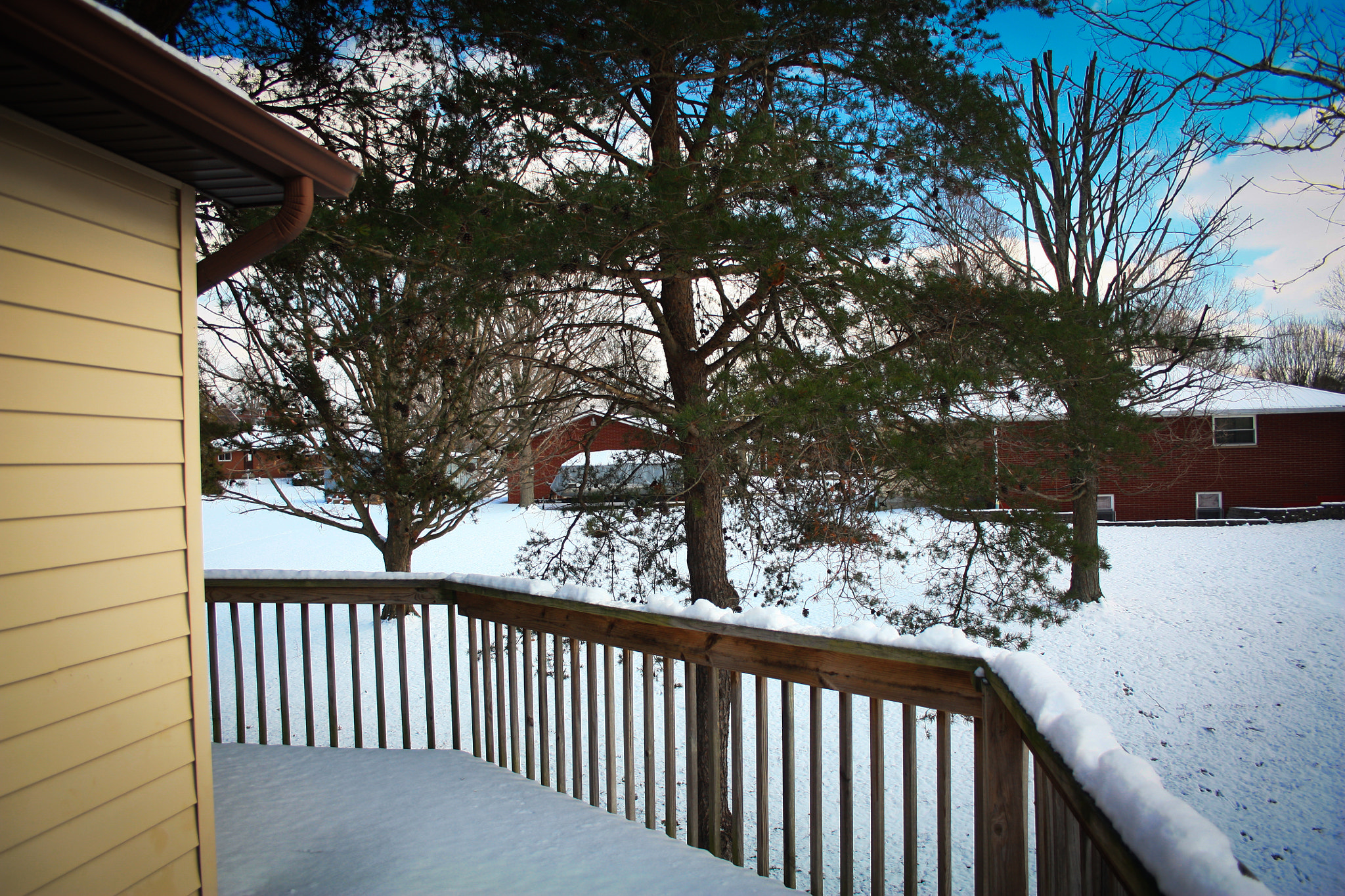 Canon EF-S 18-55mm F3.5-5.6 II sample photo. More snow photography