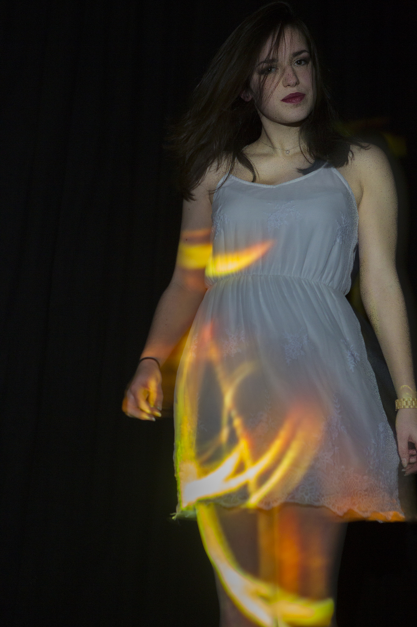 Canon EOS-1D Mark IV sample photo. Fire dance photography