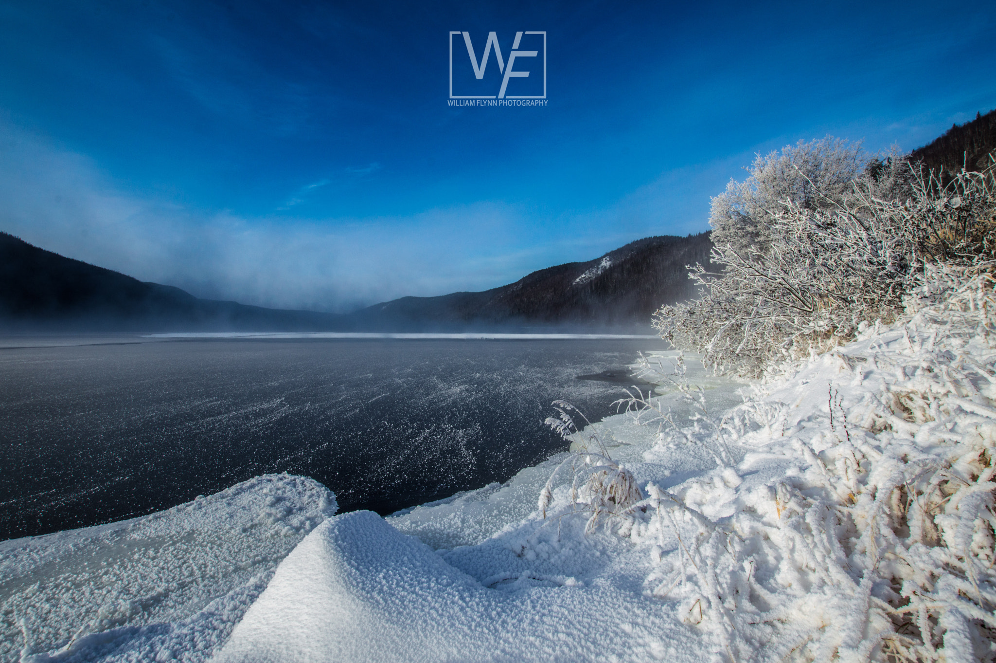 Sigma 10-20mm F3.5 EX DC HSM sample photo. Frozen riverside photography