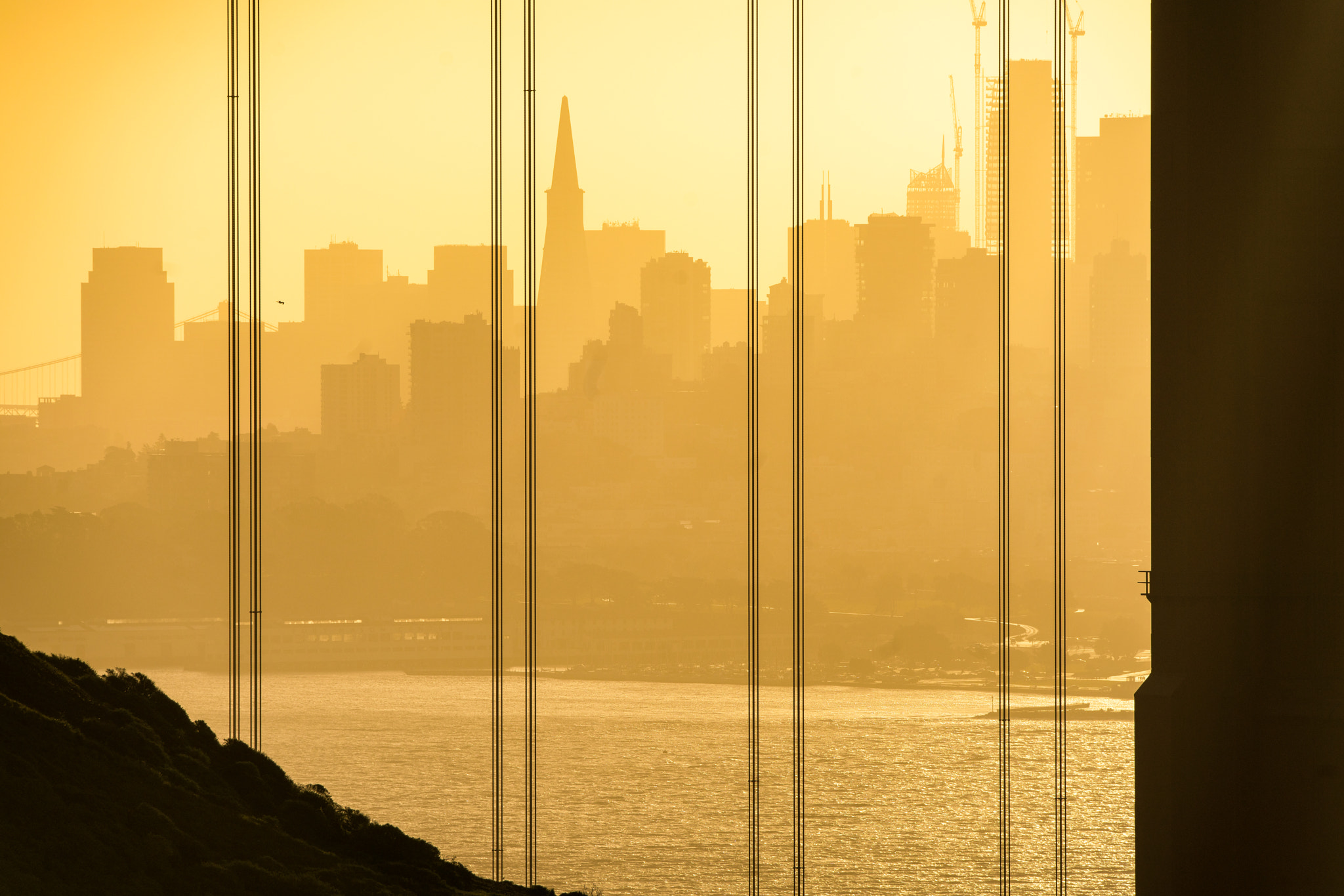 150-600mm F5-6.2 OSS sample photo. When the lights go down in the city.... photography