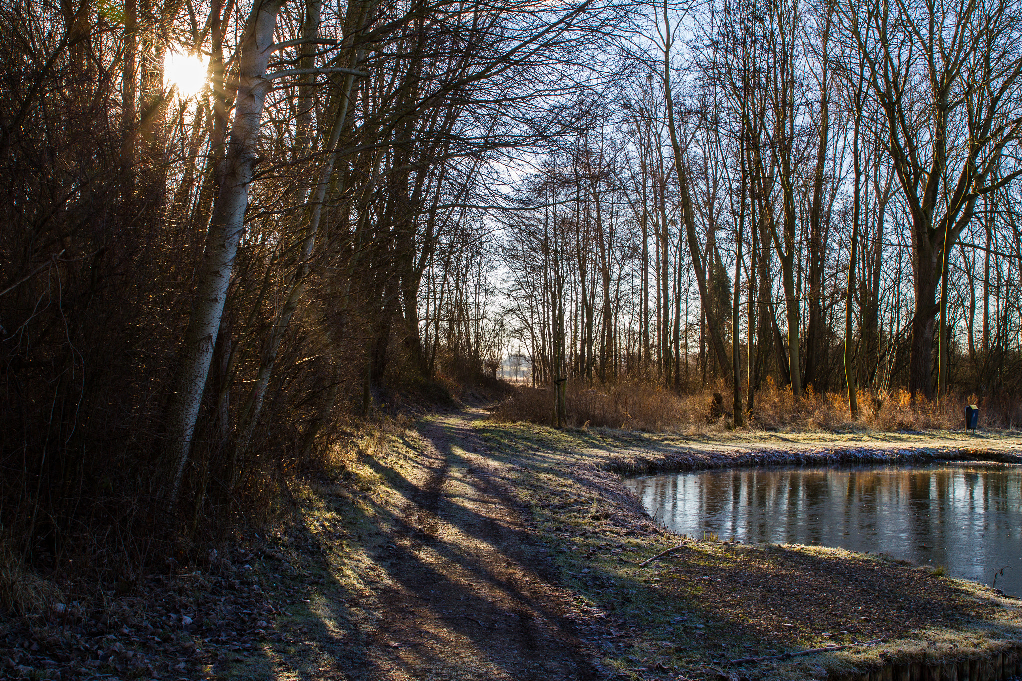 Canon EOS 7D sample photo. Wintersun in daniken photography