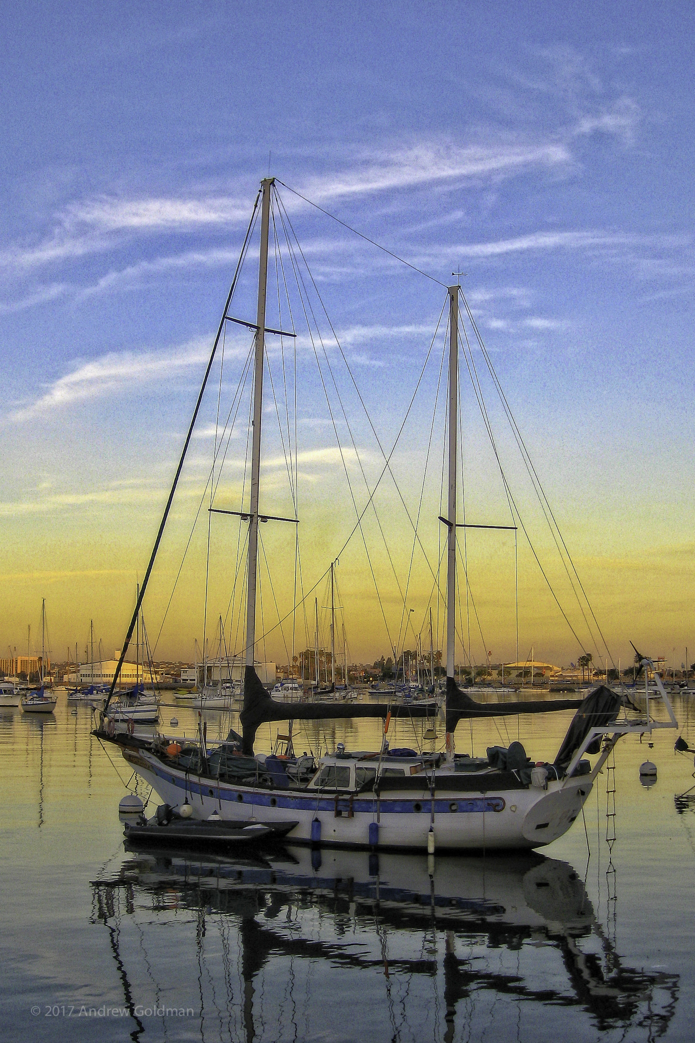 Canon PowerShot SD770 IS (Digital IXUS 85 IS / IXY Digital 25 IS) sample photo. Sunrise in san diego bay photography