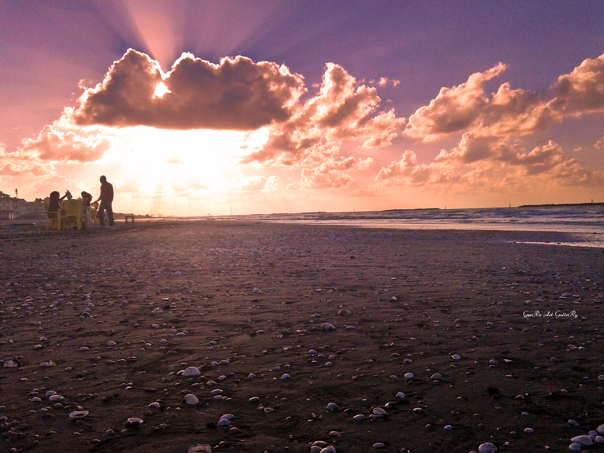 Samsung Galaxy Core sample photo. Over the sea photography