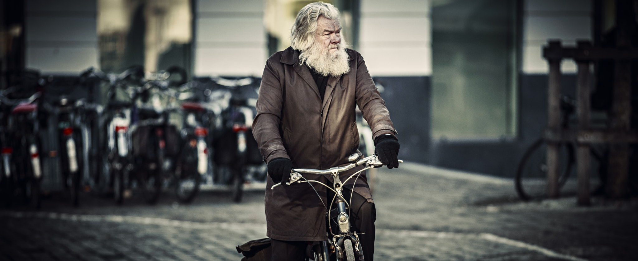 Canon EOS 6D + Canon EF 200mm F2.8L II USM sample photo. Gandalf on a bike photography