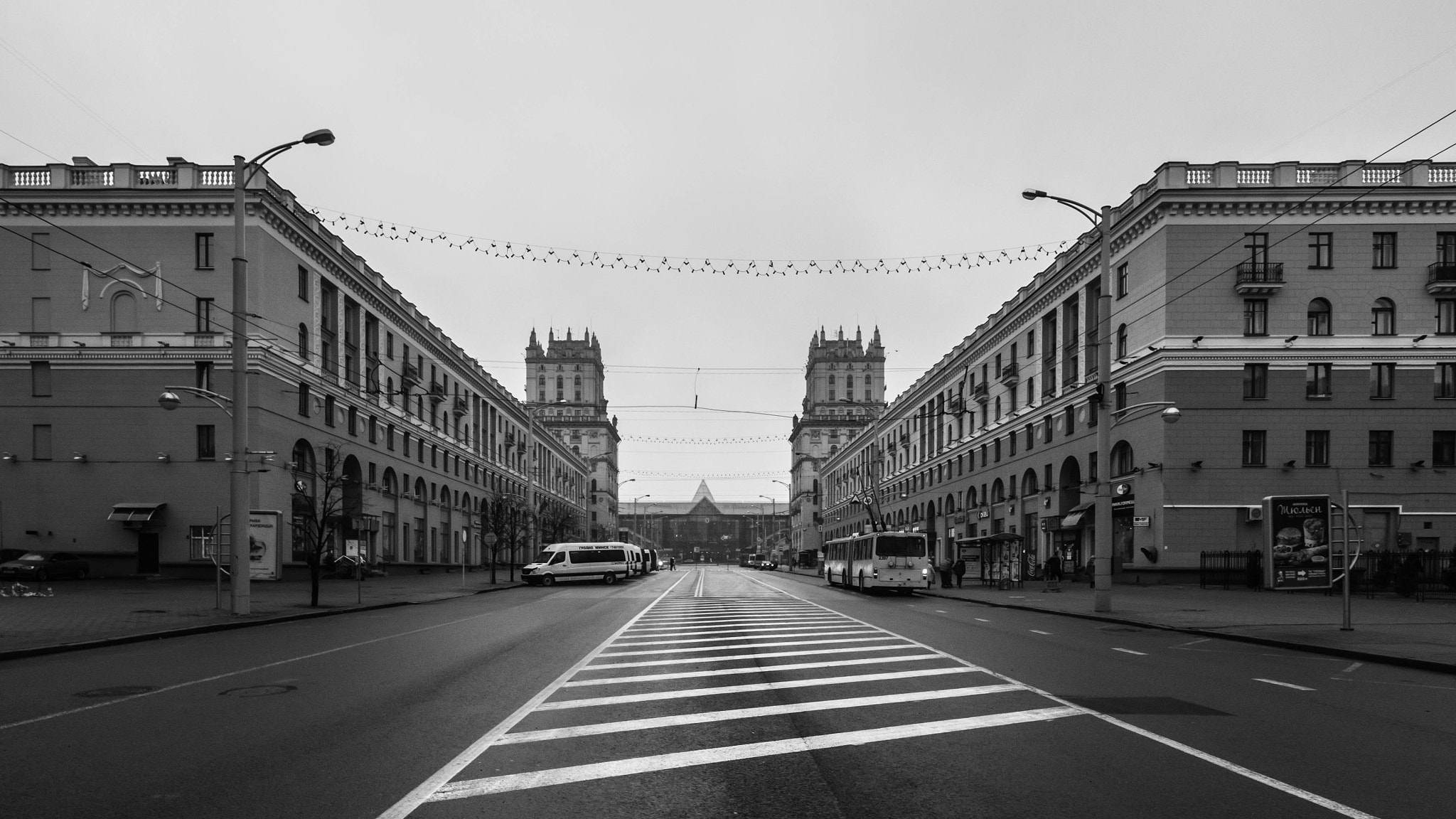 Panasonic Lumix DMC-GH4 + Olympus M.Zuiko Digital ED 7-14mm F2.8 PRO sample photo. First day of 2017 at minsk:) photography