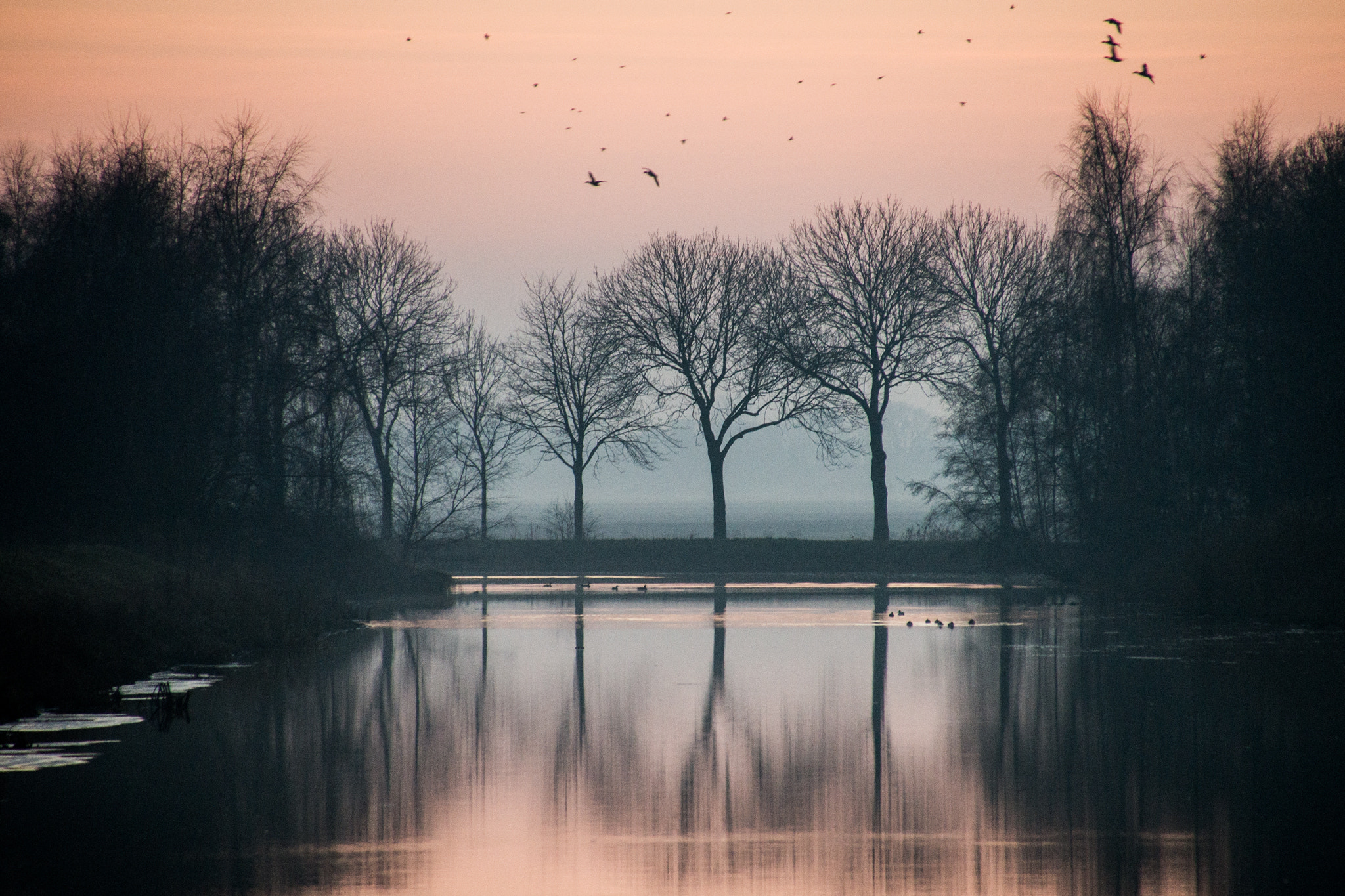 Sony a99 II sample photo. Sunset in groningen photography