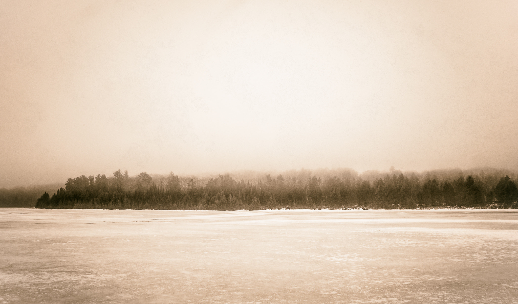 Nikon D750 sample photo. Frozen lake photography