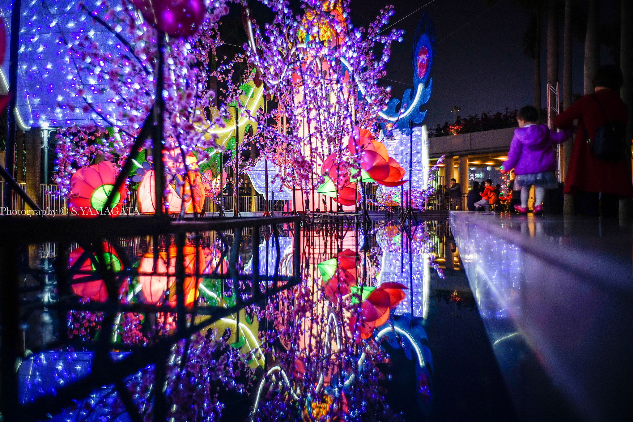 DT 40mm F2.8 SAM sample photo. Night decoration photography