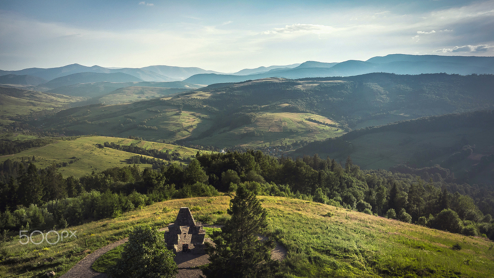 DJI FC550 sample photo. Magnificent views of the charpatians photography