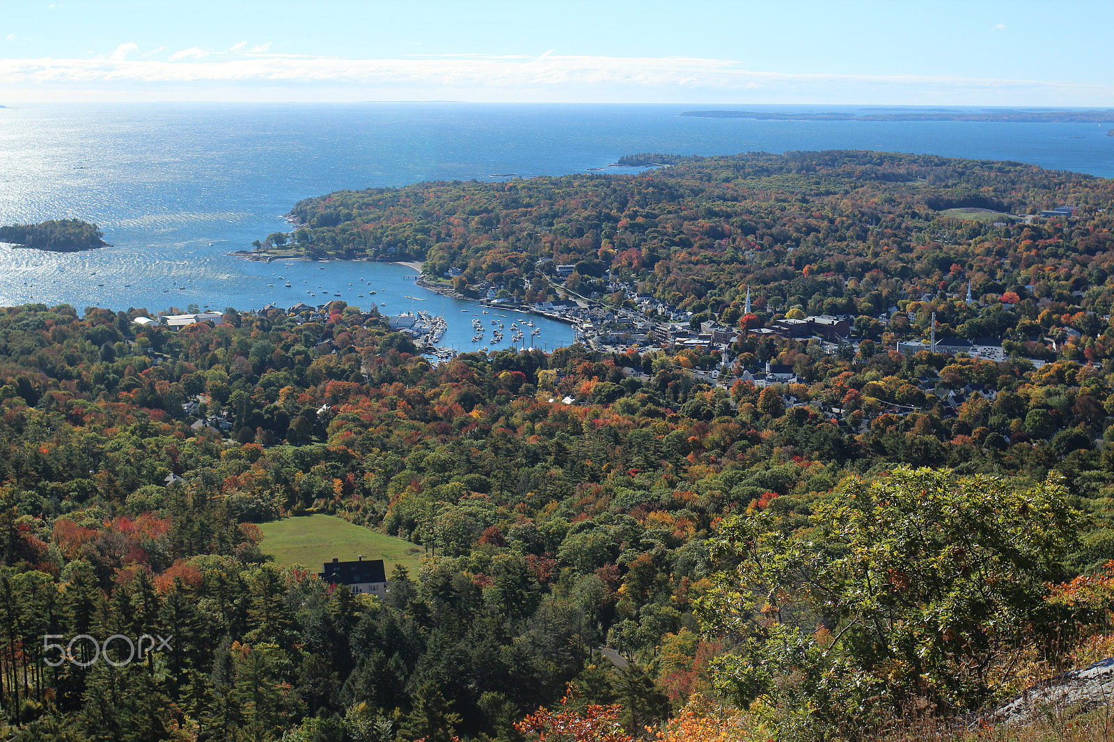 Canon EF 35mm F2 IS USM sample photo. Maine photography