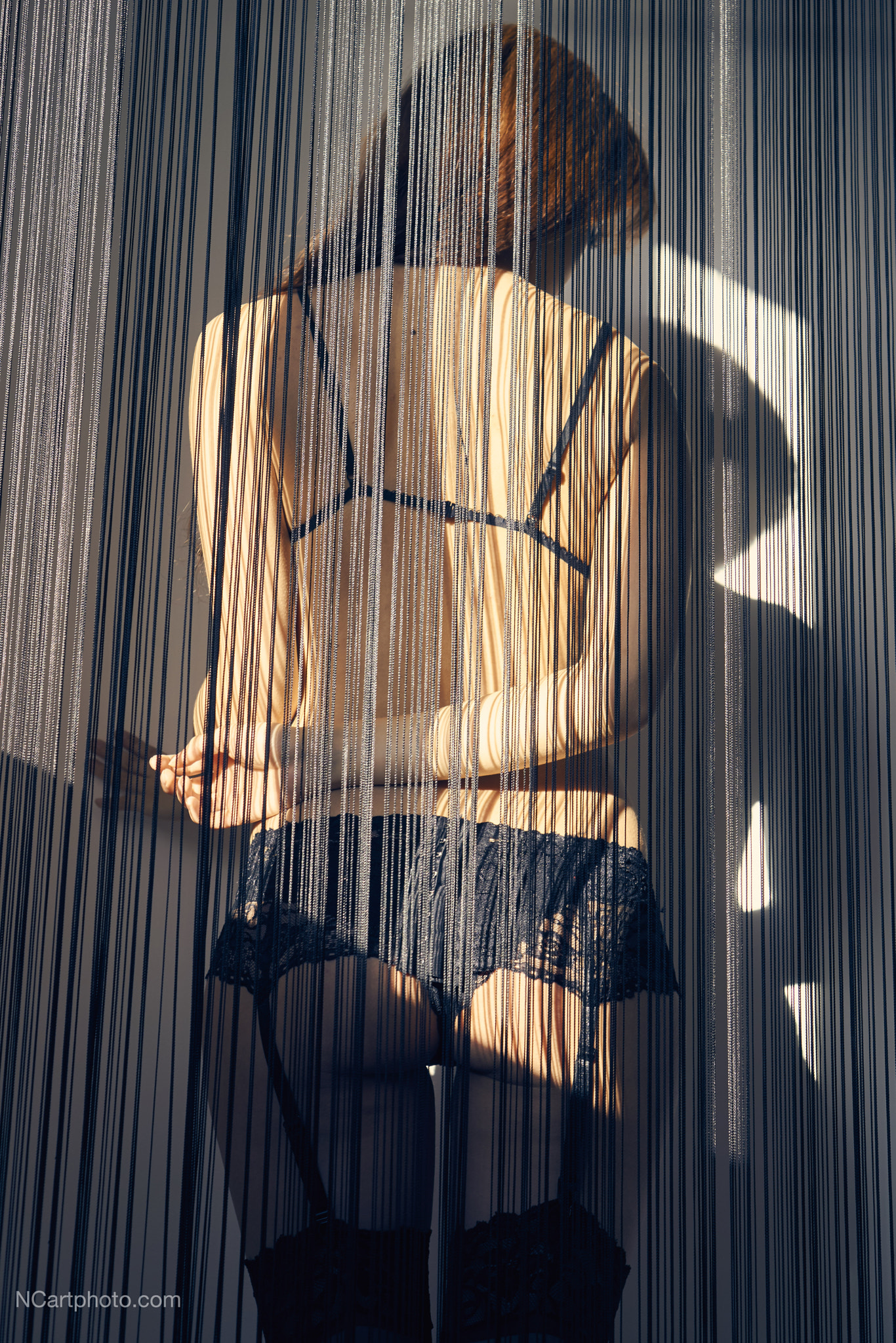 Sony E 35mm F1.8 OSS sample photo. Mia & curtains 1 photography