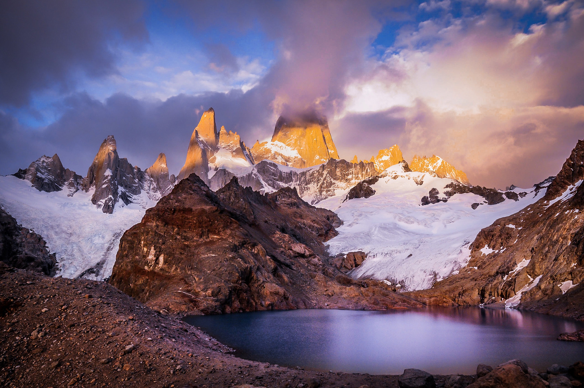 Nikon D300 sample photo. Fitzroy montain photography